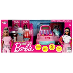 Касса Barbie свет-звук, кор.34*16,5*17см ИГРАЕМ ВМЕСТЕ в кор.24шт