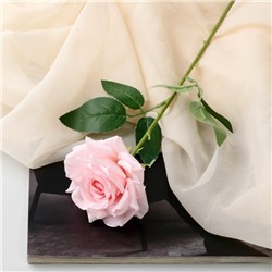 Цветы искусственные "Роза Гран При" 8х56 см, розовый