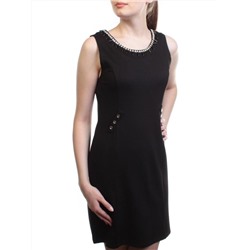 1605 BLACK Платье женское (90% хлопок, 10% полиэстер)