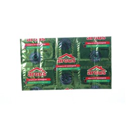 ARGUS Пластины от комаров (по 10 шт) зеленые Без запаха(поперечная)/250