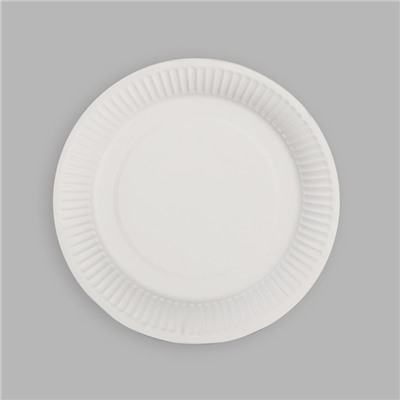 Тарелка бумажная «Тише едешь, больше ешь», набор 6 шт, 18 см