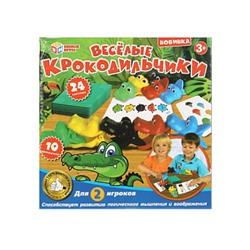 313278 Настольная игра Веселые крокодильчики Играем вместе 2002K346-R