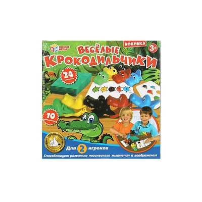 313278 Настольная игра Веселые крокодильчики Играем вместе 2002K346-R