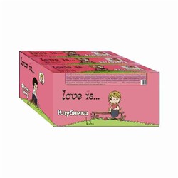 Жевательная конфета Love is Клубника 25гр