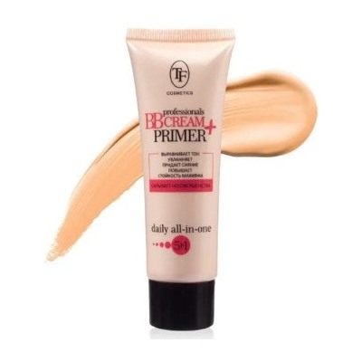 Triumph Крем для лица BBCream+Primer увлажняющий 5 в1 тон 02 средний 20 мл