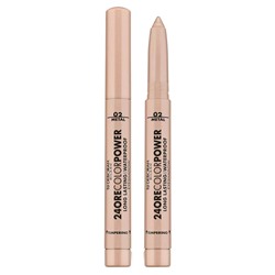 Стойкие тени-карандаш Color Power Eyeshadow, тон 02 светло-золотой, 1.4 г