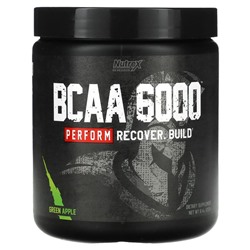 Nutrex Research, BCAA 6000, зеленое яблоко, 237 г (8,4 унции)