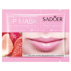 SADOER  Патчи для губ Fruit Series STRAWBERRY Sweet  8г  (SD-93561)  БЕЗ ПЕРЕВОДА !