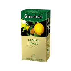 Чай Гринфилд черный Лемон Спарк (Lemon Spark) 2гр/25 пак.