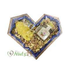 Подарочный набор (Сердце большое)  "Nuts24" 1,5 кг