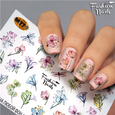 Fashion Nails, Слайдер-дизайн M279