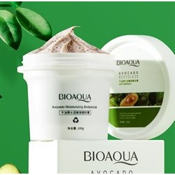 Скраб для лица и тела Bioaqua Avocado Moisturizing Bodyscrub 100g с авокадо