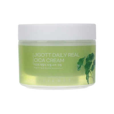 Крем для лица с азиатской центеллой Jigott Daily Real Cica Cream 150 мл