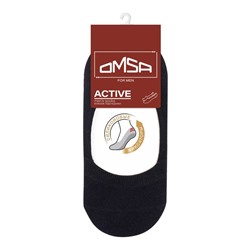 Носки-подследники мужские OMSA ACTIVE, размер 39-41, цвет nero