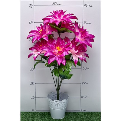 Букет цветов "Георгины" 68 см (SF-5119) в ассортименте