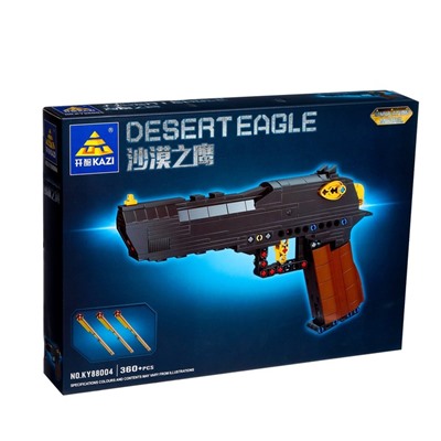 Конструктор Оружие Техно DESERT EAGLE, 360 деталей, уценка