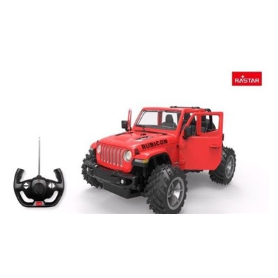 Машина р/у jeep wrangler jl big foot design 1:14, двери открываются вручную Rastar в кор.4шт