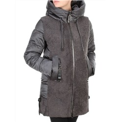 D6816 DARK GRAY Куртка зимняя женская  KARERSITER (200 гр. холлофайбера)