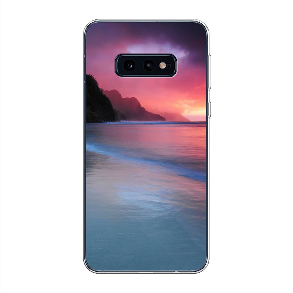 Силиконовый чехол Закат на лазурном берегу на Samsung Galaxy S10E купить,  отзывы, фото, доставка - Клуб Шопоголиков 