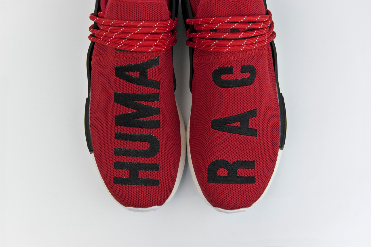 Human race discount red and black