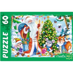 Puzzle   60 элементов "Новогодние подарки" (П60-6804)