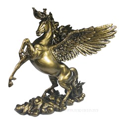Фигура декоративная Пегас (темное золото) L25W17H28