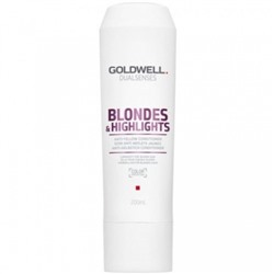 Gоldwell dualsenses blondes highlights кондиционер против желтизны 200 мл