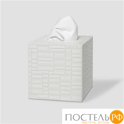 Togas ГЕОРГ экрю Коробка для салфеток квадратная 14x14x14,5, 1 пр.