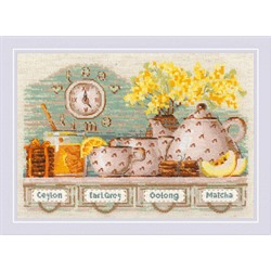 Набор для вышивания РИОЛИС арт.1873 Tea time 31х21 см