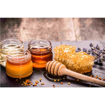 Мёд "Полевое разнотравье с липой" 1 кг, 1 кг