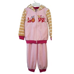 U1027/4 Комплект детский Лав (куртка+брюки), розовый