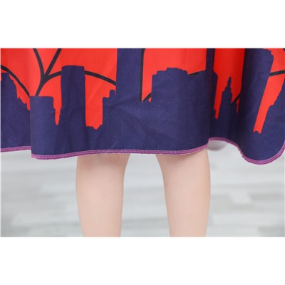 Детское полотенце с капюшоном, арт КД157, цвет:паук ОЦ