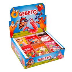 Мармелад Bebeto Микс 6 вкусов ассорти 18гр