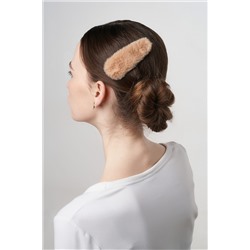 Заколка для волос заколка клик-клак зажим для волос меховая заколка для волос "Тенби" Nothing Shop #850591