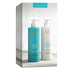 Moroccanoil набор duo color care шампунь + кондиционер 500мл *