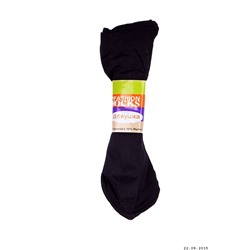 Носки женские капроновые (черные, 10 шт) 125