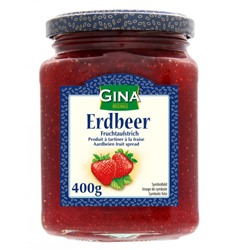 Варенье клубничное Gina Fruchtaufstrich Erdbeer 400 гр