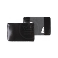 Обложка для паспорта Premier-О-84 (тисн Паспорт)  натуральная кожа черный гладкий (89)  104138