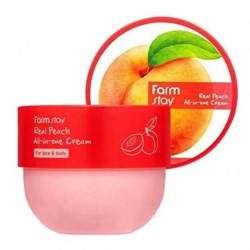 Крем для лица и тела Farmstay Face&Body Real Peach All-In-One Cream 300ml