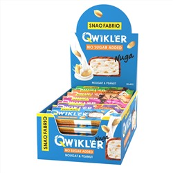 Шоколадный батончик без сахара "QWIKLER" (Квиклер) - Ассорти (30 шт.)