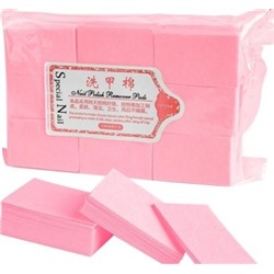 Безворсовые салфетки Розовые жесткие 4*5,5см 540шт