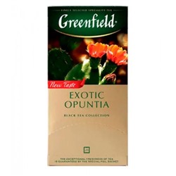 GREENFIELD Гринфилд Чай EXOTIC OPUNTIA груша базилик 25 пак.