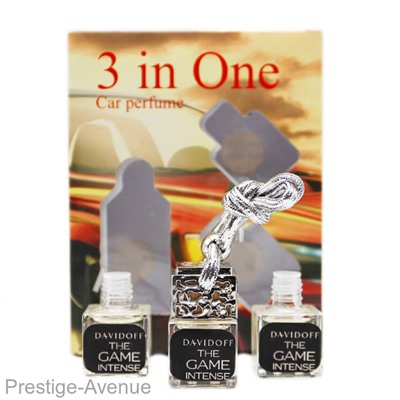 Car Perfume Davidoff the Game Intense (3 in 1)