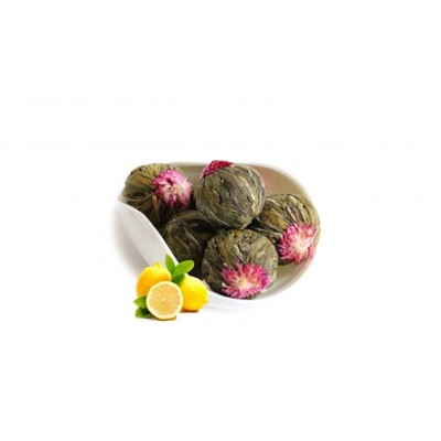 Чай китайский связанный Лотос 1 шт (вкус лимон)  (заказ по 5 шт)