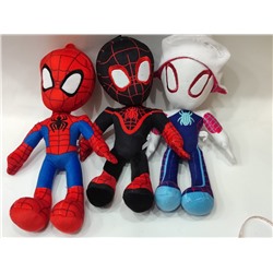 Мягкая игрушки человек паук разные цвета  30 см. оптом