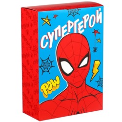 Коробка складная "Супергерою", Человек-паук 16х23х7,5 см