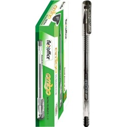 Ручка гель "Flexoffice Amigo" черная 0,38мм FO-GEL015 BLACK