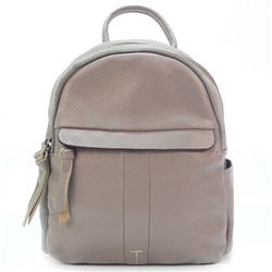 Рюкзак Borgo Antico. Кожа. 8138 light gray