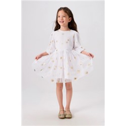 20220200719, Платье детское для девочек Gloxinia белый