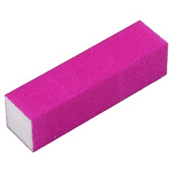 Блок четырехсторонний шлифовальный цветной 95х25х25мм, 09 Фиолетовый неоновый 09 Фиолетовый неоновый